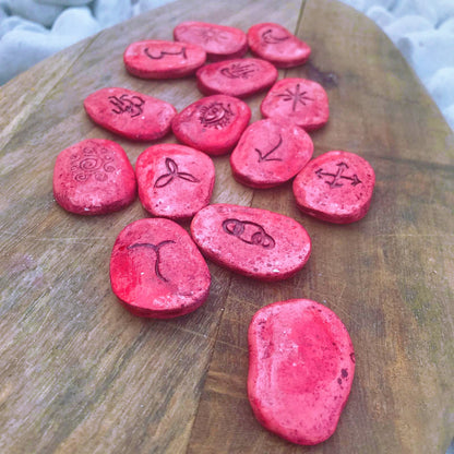 Runas de Bruja artesanales "Lágrimas de Freyja"