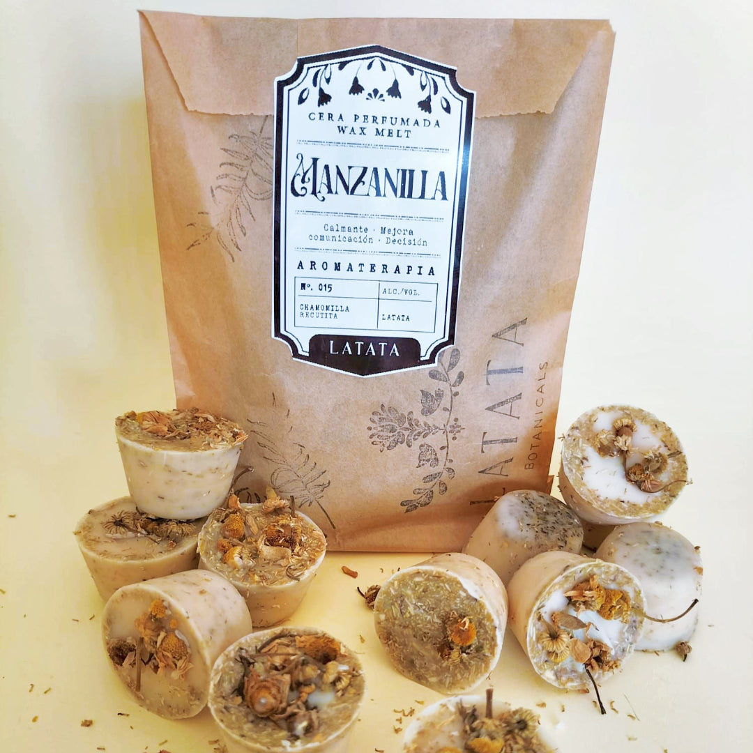 Cera perfumada de Manzanilla