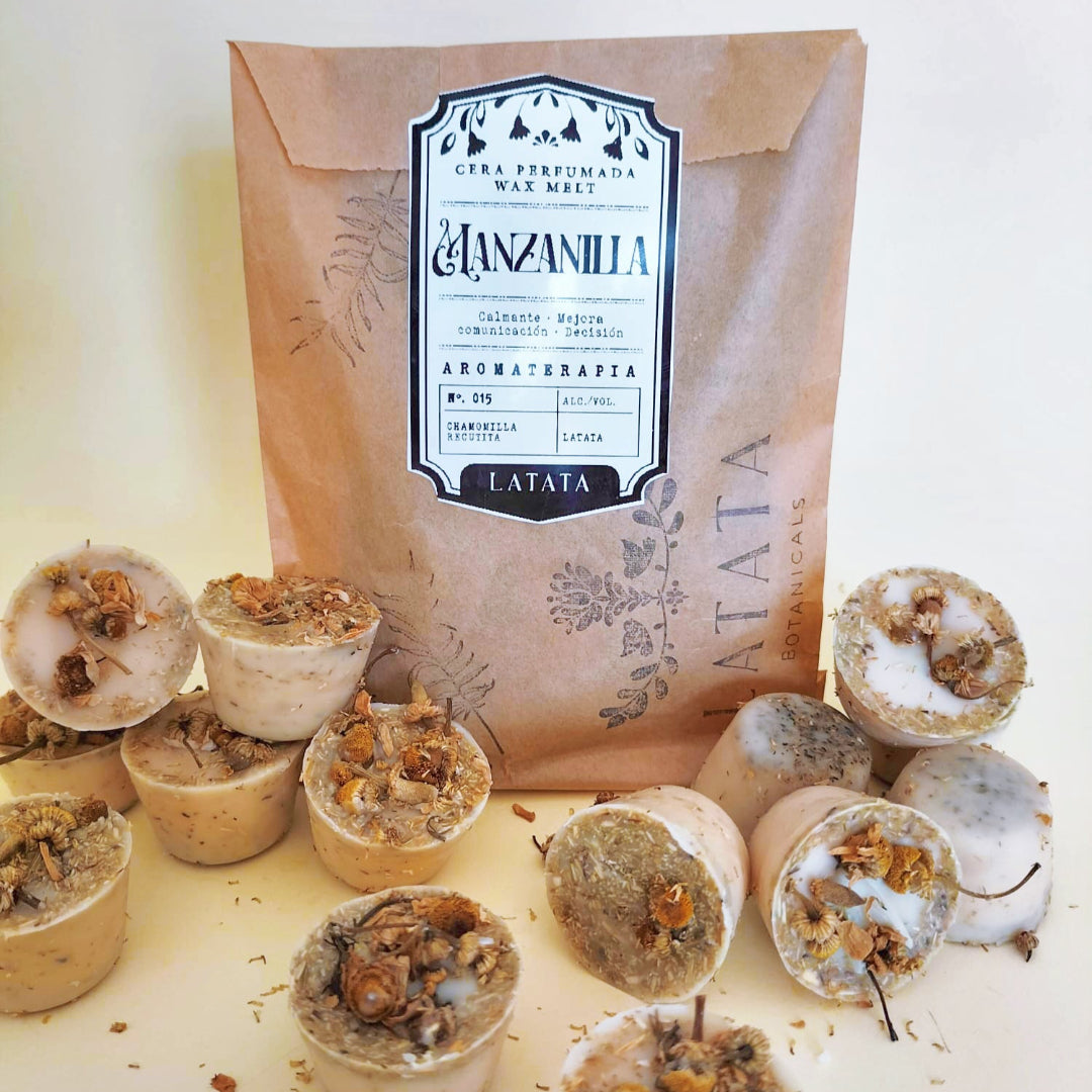 Cera perfumada de Manzanilla