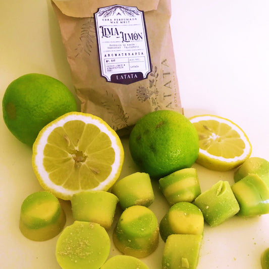 Cera perfumada de Lima-limón
