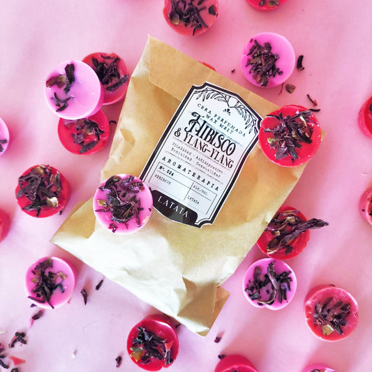 Cera perfumada de Hibisco & Ylang-Ylang