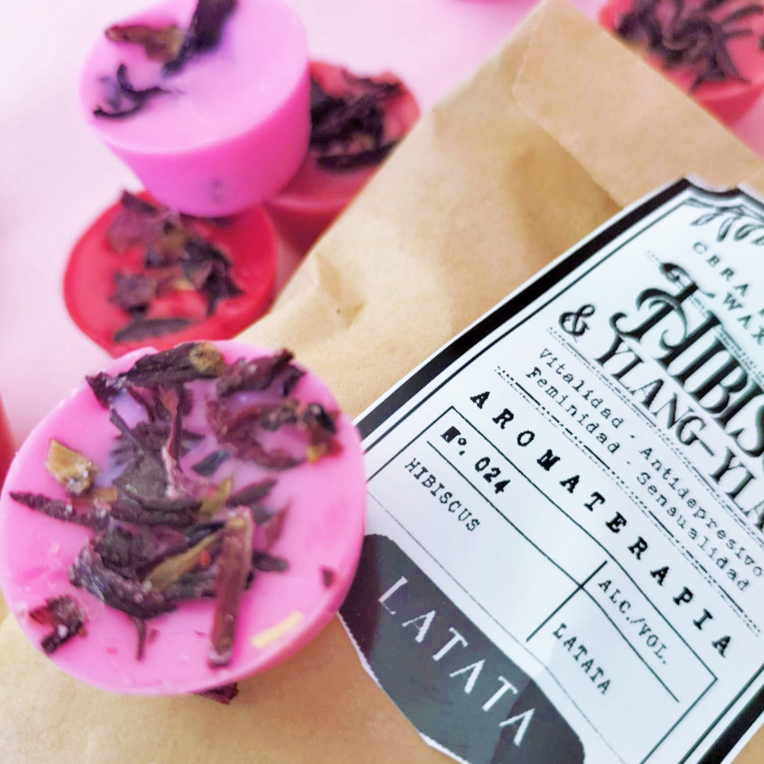 Cera perfumada de Hibisco & Ylang-Ylang