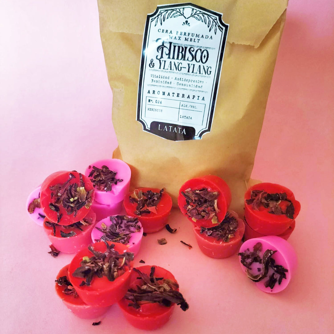 Cera perfumada de Hibisco & Ylang-Ylang