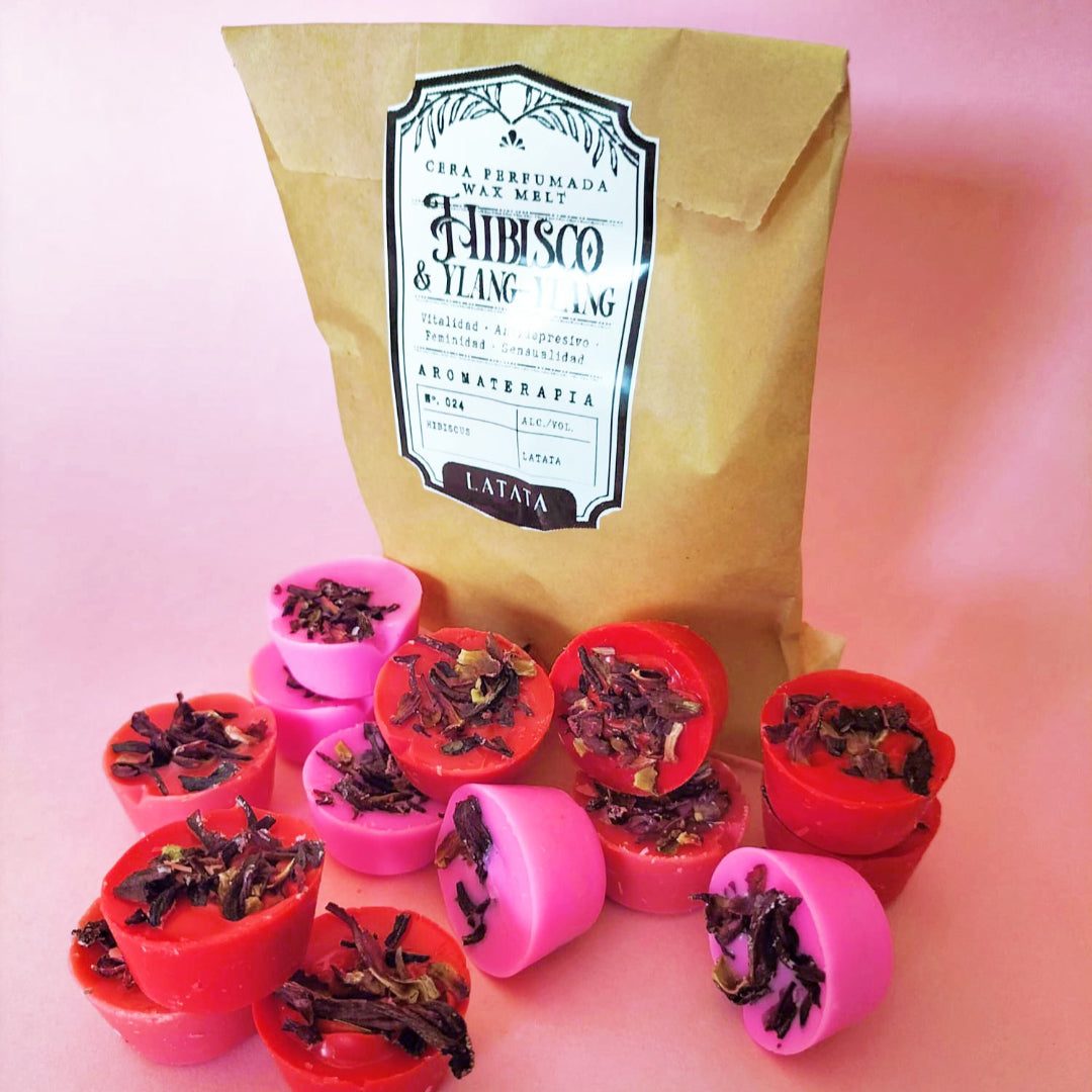 Cera perfumada de Hibisco & Ylang-Ylang