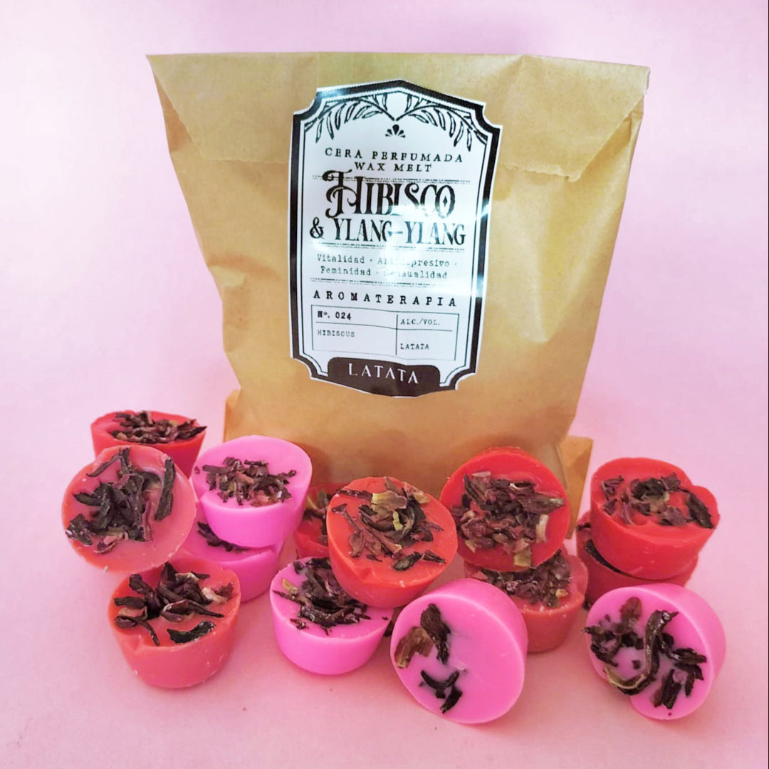 Cera perfumada de Hibisco & Ylang-Ylang