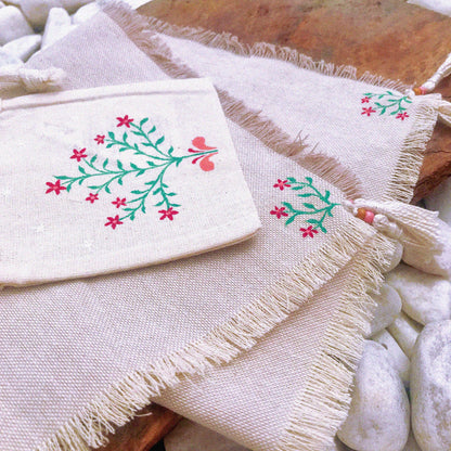 Conjunto saquito + tapete para runas "Raíz"