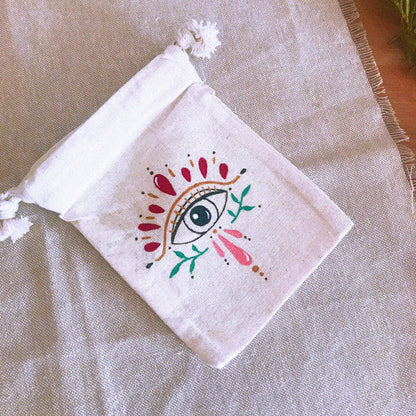 Conjunto saquito + tapete para runas "Custodia"