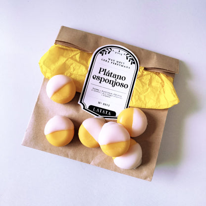 Cera perfumada "Plátano esponjoso"