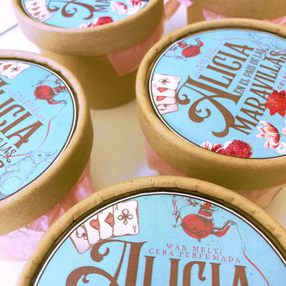 Cera perfumada "Alicia en el país de las maravillas"