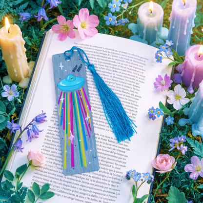 "Stellar Journey" Wooden Bookmark