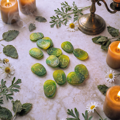 Runas de Bruja "Viridis Oràculo"