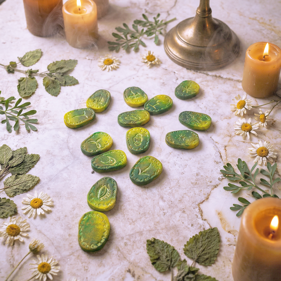 Runas de Bruja "Viridis Oràculo"