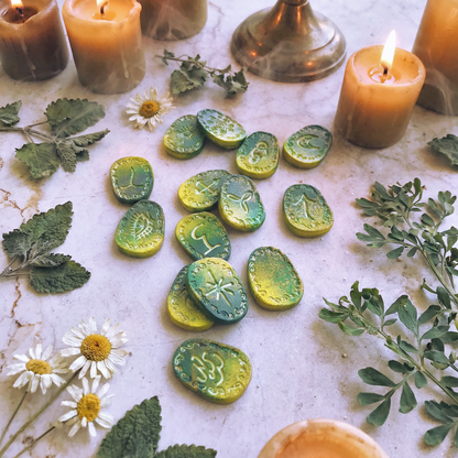 Runas de Bruja "Viridis Oràculo"