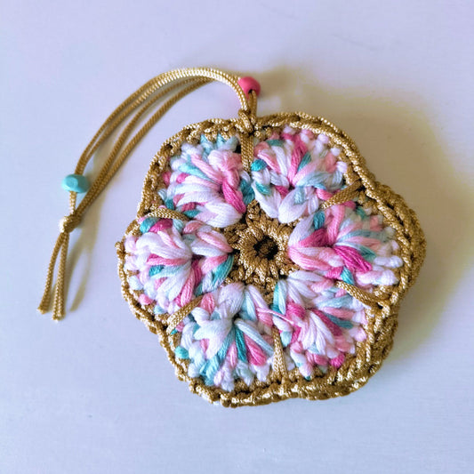 BOLSA ARTESANAL | CROCHET | Flor Mini