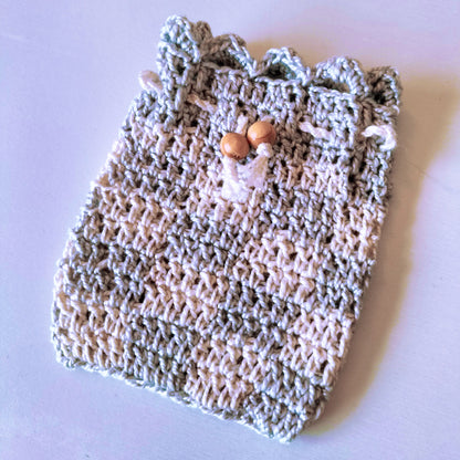 BOLSA ARTESANAL | CROCHET | Cuadros (S)