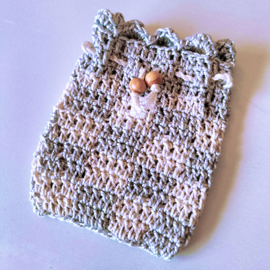 BOLSA ARTESANAL | CROCHET | Cuadros (S)