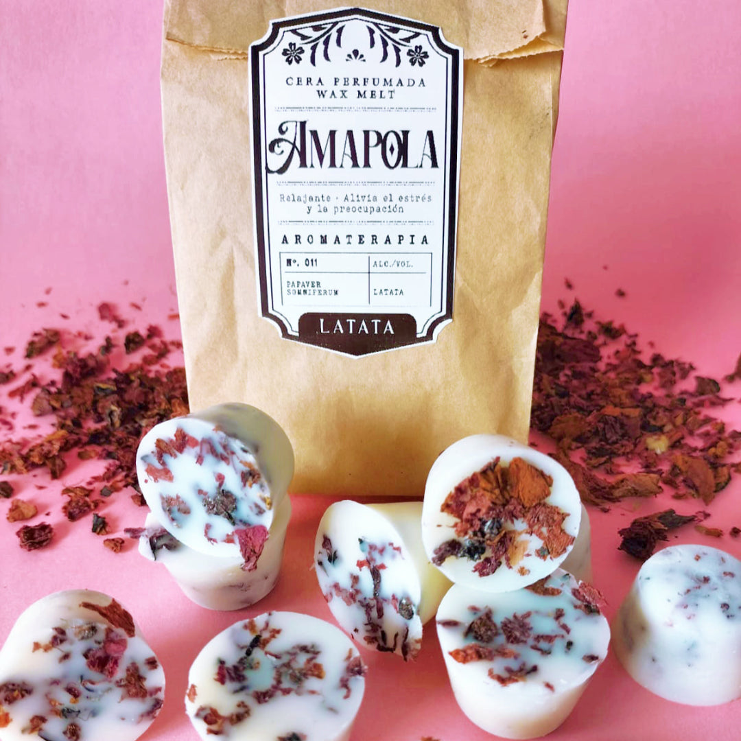 Cera perfumada de Amapola