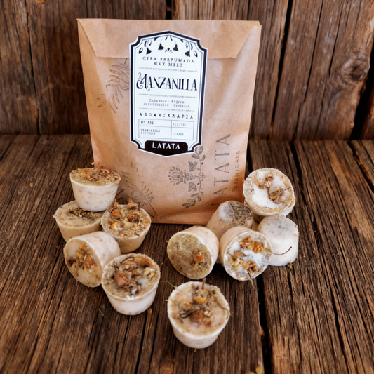 Cera perfumada de Manzanilla