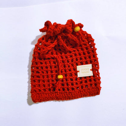 BOLSA ARTESANAL | CROCHET | Rouge