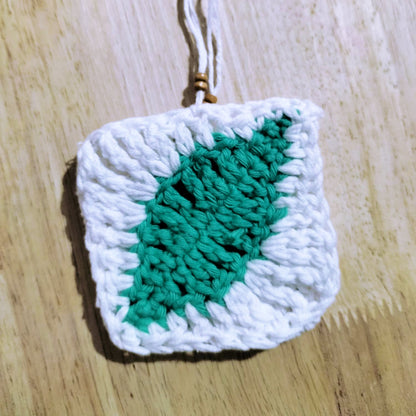 BOLSA ARTESANAL | CROCHET | Hoja mini
