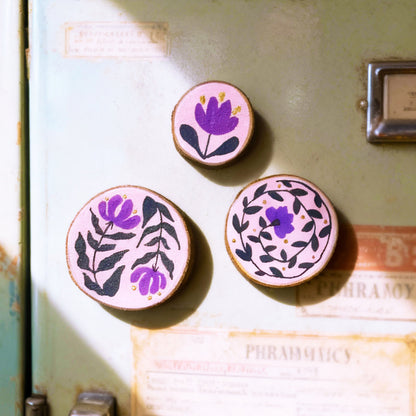 Imanes para nevera de madera "Raíz Domus"