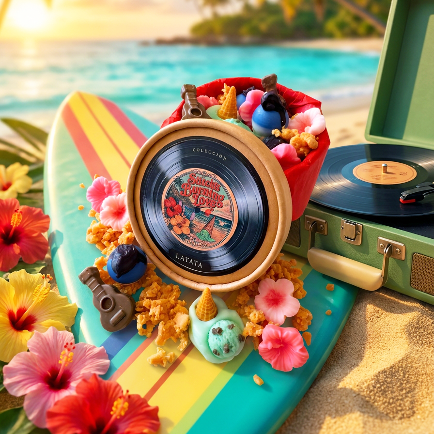 Cera perfumada Lilo y Stitch "Stitch's Burning love"