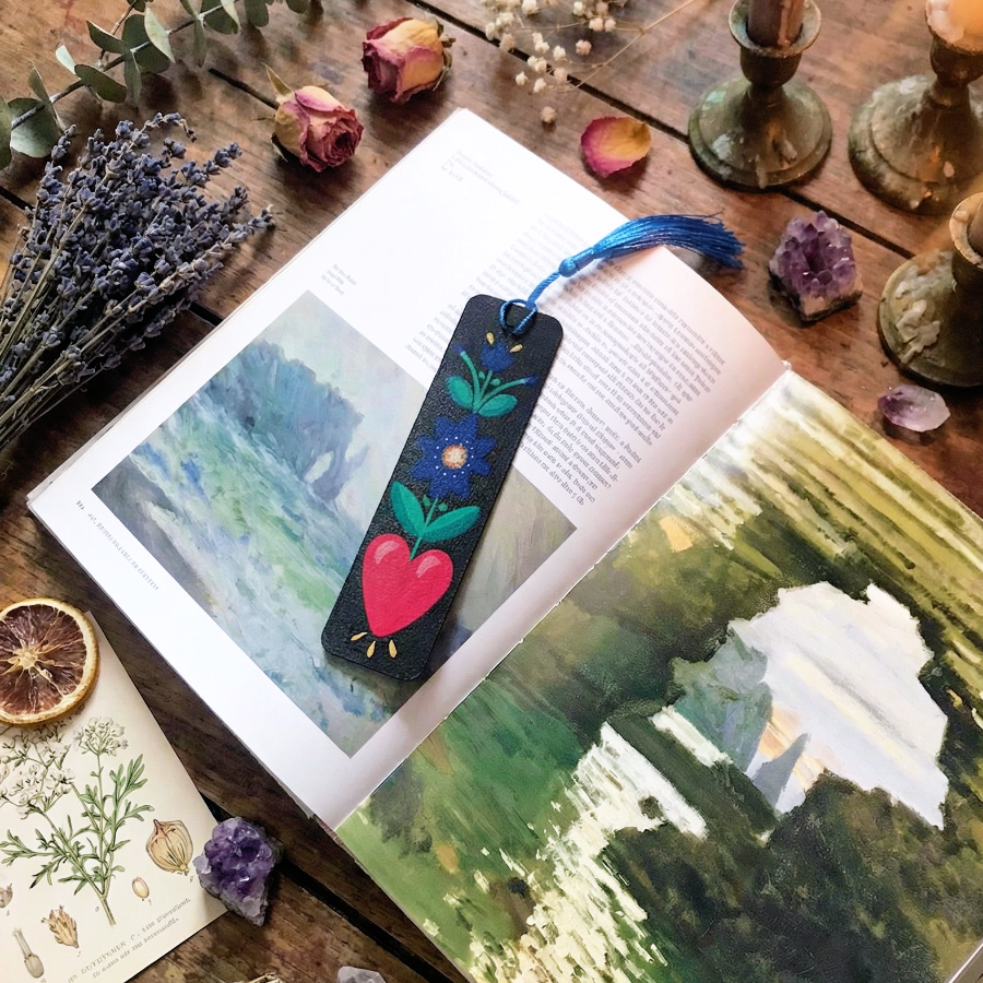 Marcapáginas de madera "Eco Interno"