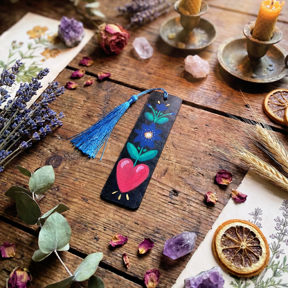 Marcapáginas de madera "Eco Interno"