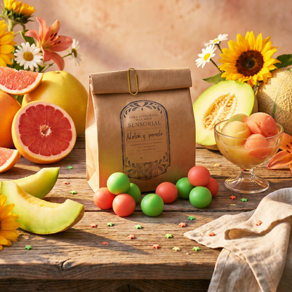 Cera perfumada "Melón & Pomelo"