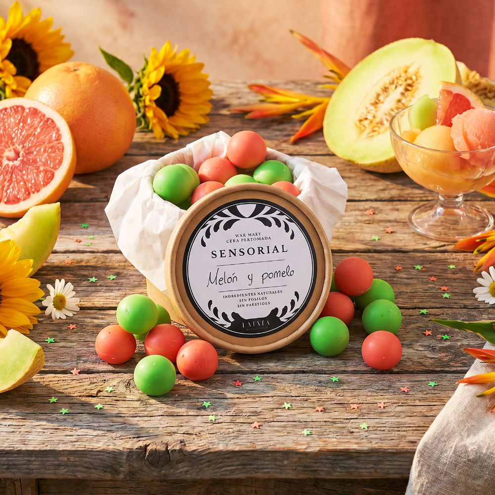 Cera perfumada "Melón & Pomelo"