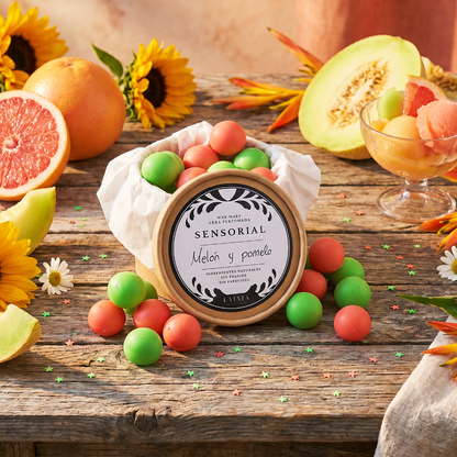Cera perfumada "Melón & Pomelo"