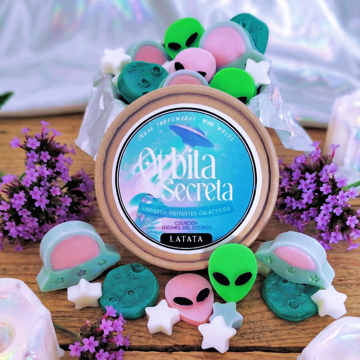 Tarrina de cera perfumada "Órbita Secreta" - COLECCIÓN PRIMAVERA