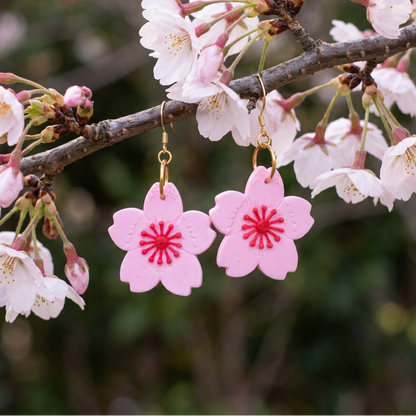 Pendientes "Hanami"