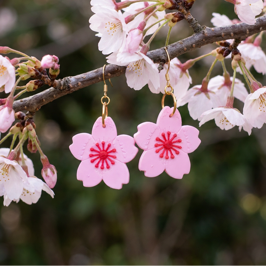 Pendientes "Hanami"