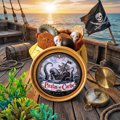 Cera perfumada "Piratas del Caribe"