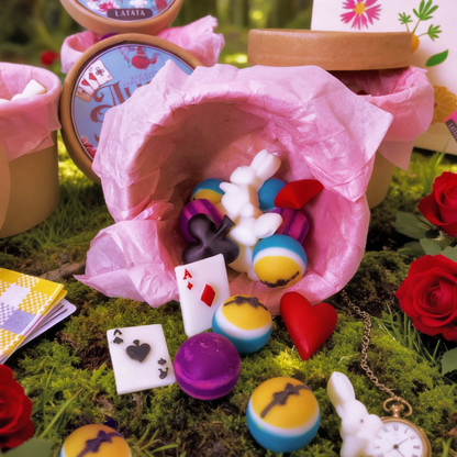 "Alice in Wonderland" scented wax