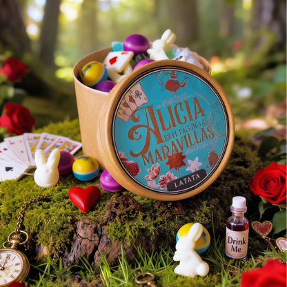 "Alice in Wonderland" scented wax