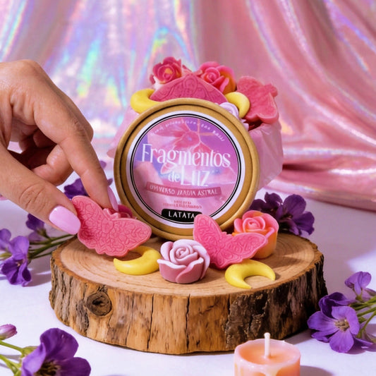 Tarrina de cera perfumada "Fragmentos de Luz" - COLECCIÓN JARDINES DEL COSMOS