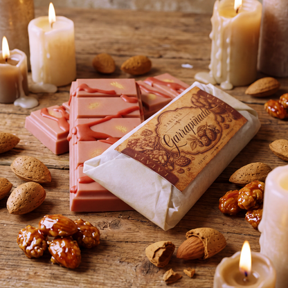 Tableta de cera perfumada "Garrapiñada"