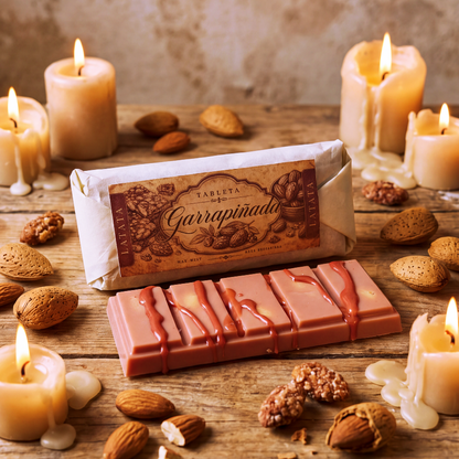 Tableta de cera perfumada "Garrapiñada"