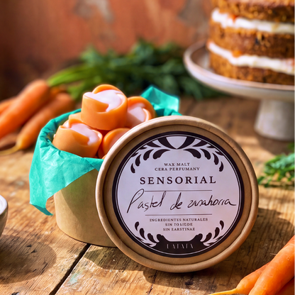Cera perfumada "Pastel de zanahoria"