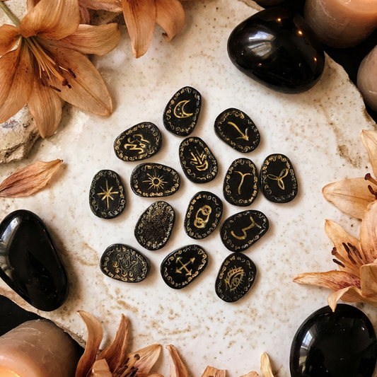 Runas de Bruja "Aurum Nox"