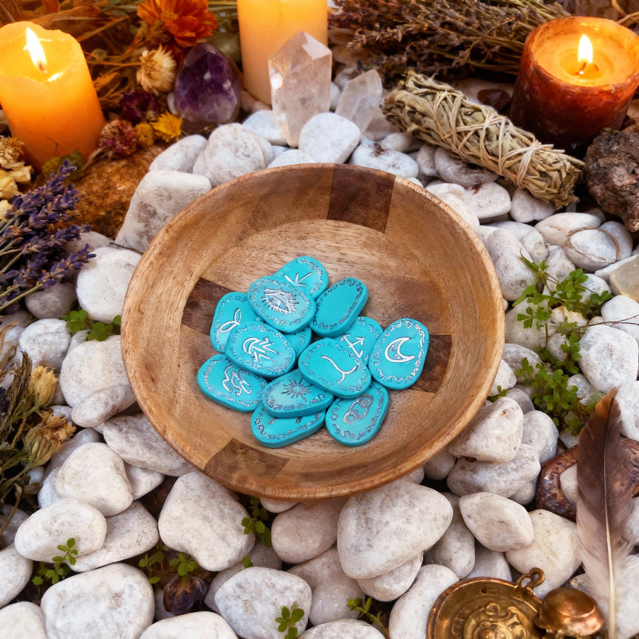 Runas de Bruja "Amanecer de Hielo"