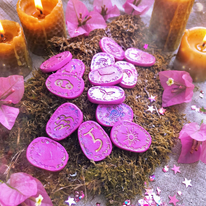 RUNAS de Bruja "Luz de Berkana"