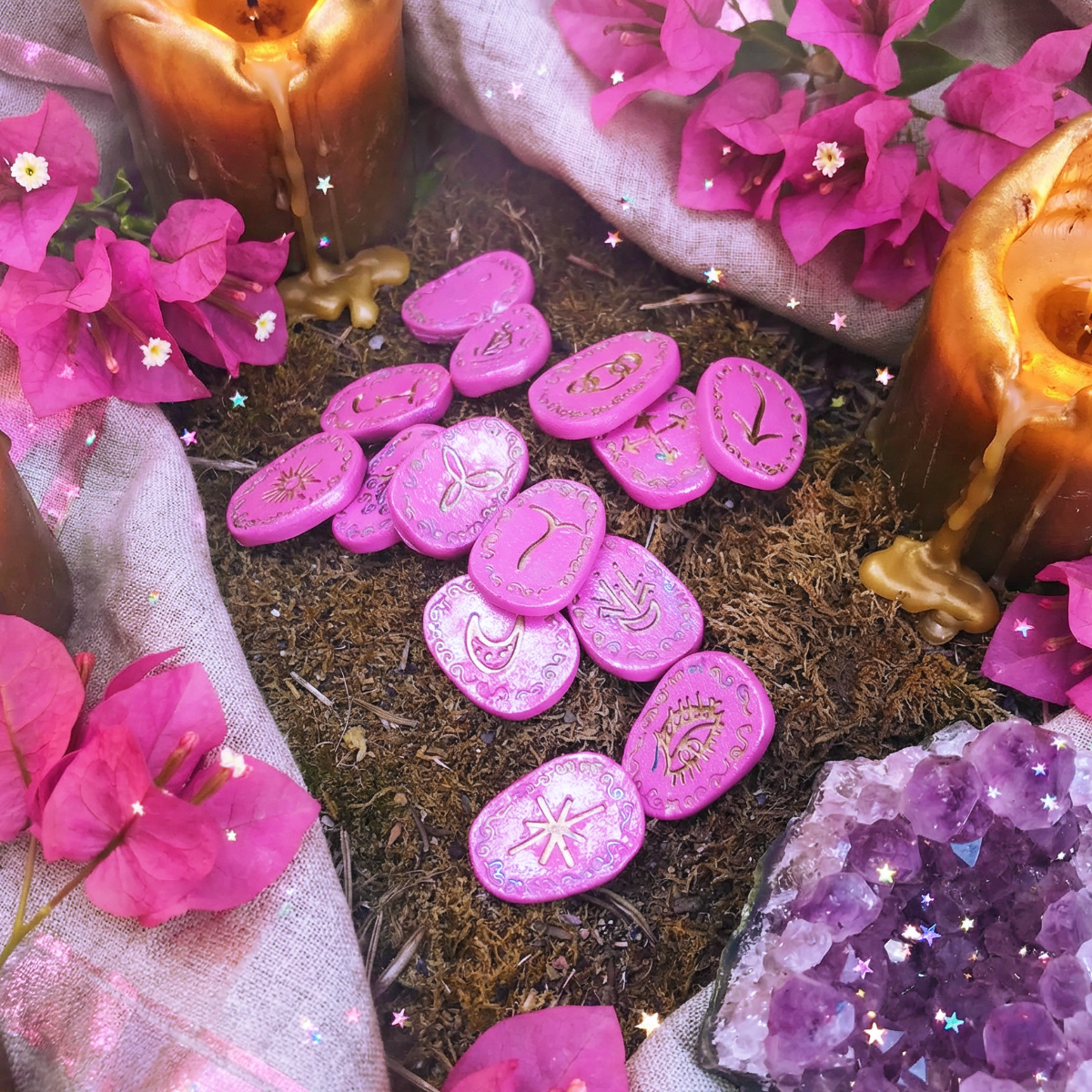RUNAS de Bruja "Luz de Berkana"
