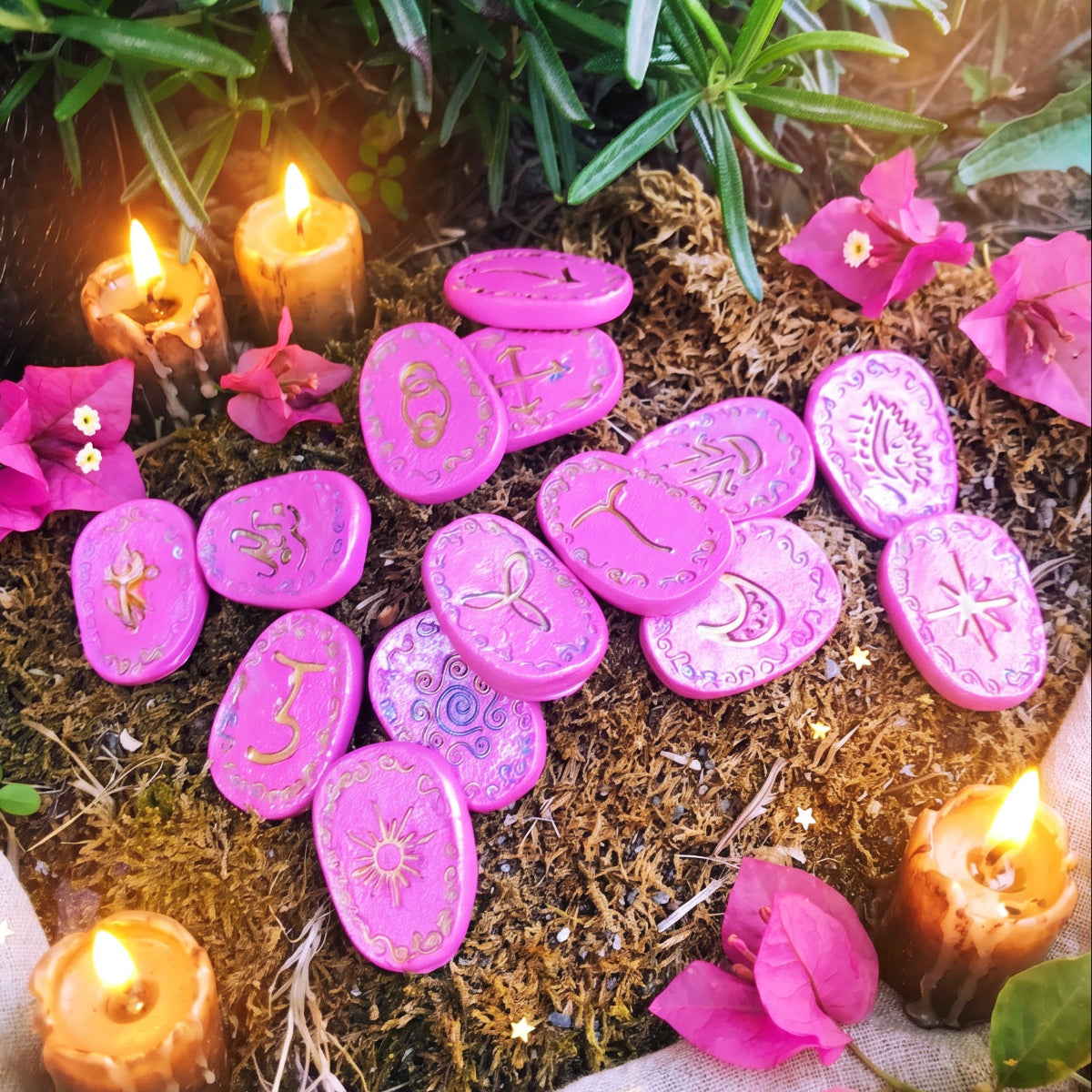 RUNAS de Bruja "Luz de Berkana"