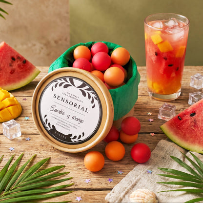 Cera perfumada "Sandía & Mango"