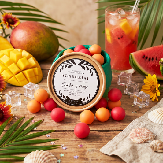 Cera perfumada "Sandía & Mango"