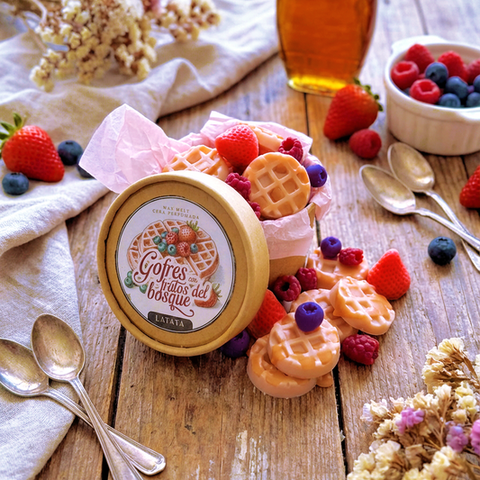 Cera perfumada "Gofres con frutos del Bosque"