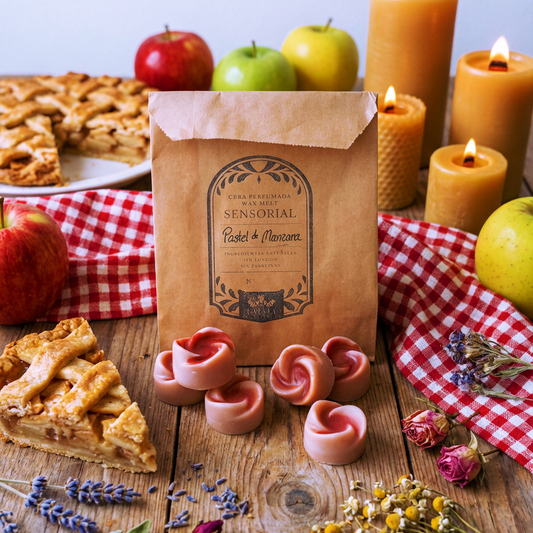 Cera perfumada "Pastel de manzana"